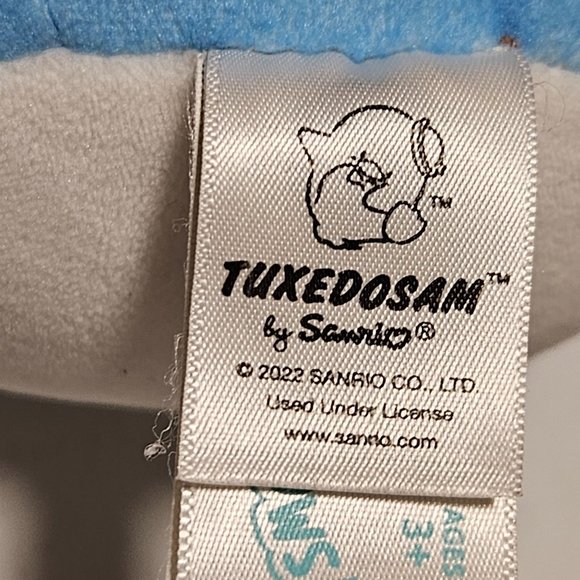 Squishmallows Sanrio Tuxedo Sam Pirate 8 Inch Limited Edition Stuffed Animal Toy - Picture 4 of 7